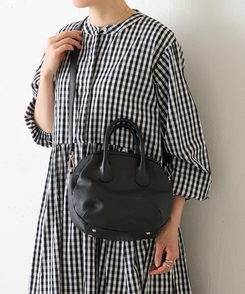 BEARDSLEY（ビアズリー） ボストンバッグ 「本革」ラウンドミニ