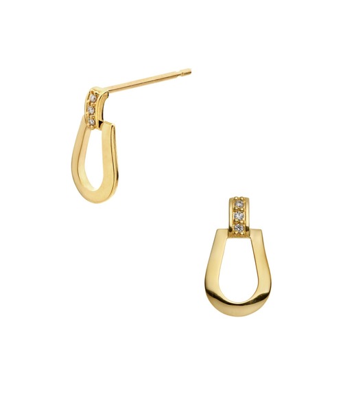 VENDOME AOYAMA（ヴァンドーム青山） ピアス K18YG ホースシュー