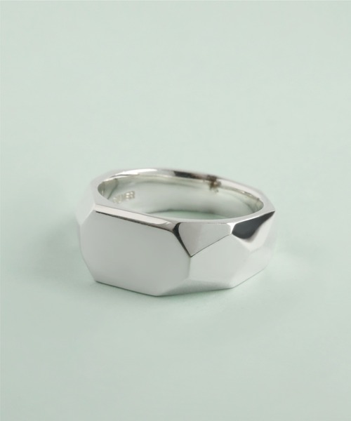 e.m.（イーエム） 指輪 リング SILVER925カットピンキーリング