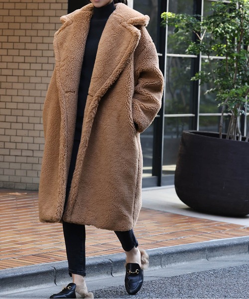 ELFRANK コート チェスターコート 「CLASSY 2月号掲載」オーバーサイズ