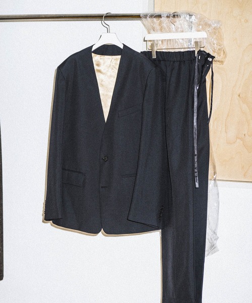 ADAM ET ROPE'（アダムエロペ） ジャケット ノーカラージャケット