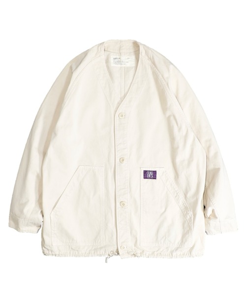 HARVESTY（ハーベスティ） ジャケット ノーカラージャケット HARVESTY