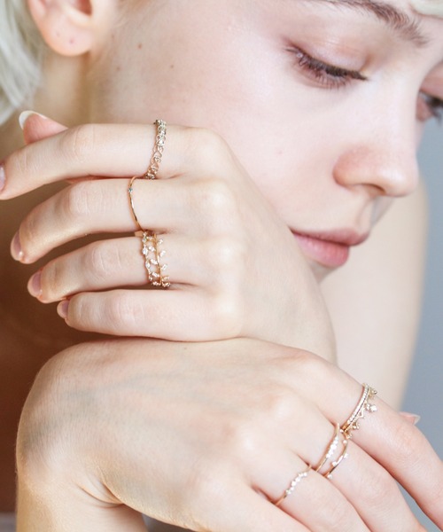 cui-cui（キュイキュイ） 指輪 リング ダイヤモンド ティアラ リング