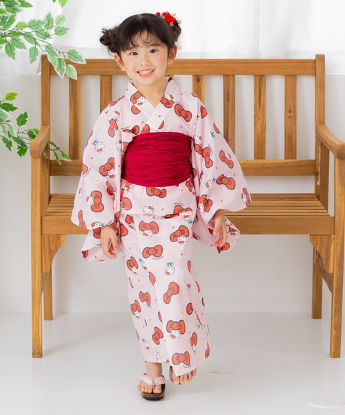 sanrio（サンリオ） 浴衣 「サンリオ」ハローキティ/2way セパレート