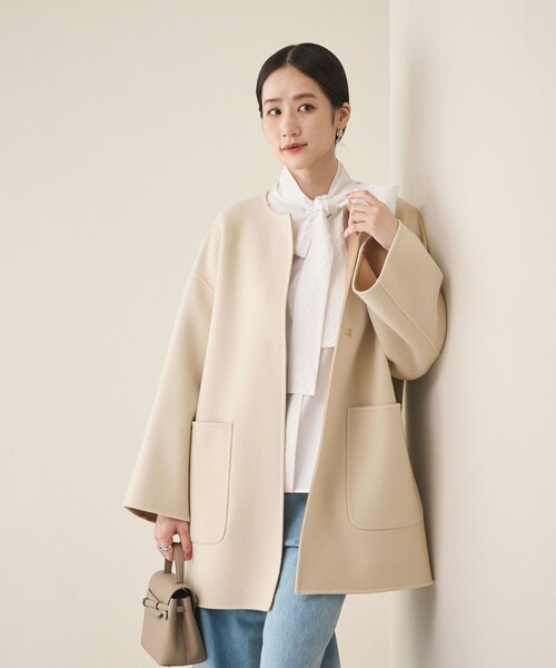 UNITED ARROWS（ユナイテッドアローズ） ノーカラーコート コート バイ