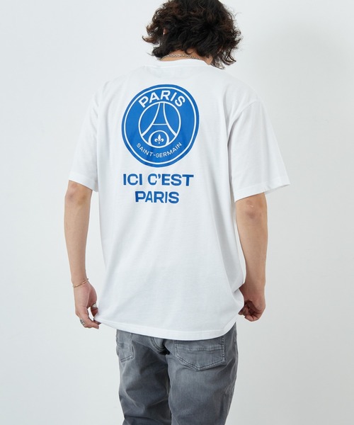 tシャツ 「PARIS SAINT-GERMAIN/パリ・サン＝ジェルマン」 PSGロゴ