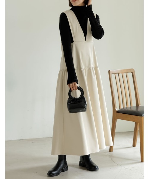 Re:EDIT（リエディ） ジャンパースカート 「低身長サイズ有」前後2WAY