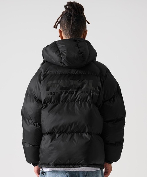 FUBU（フブ） ダウンジャケット ダウン ブランド ロゴ プリント 長袖