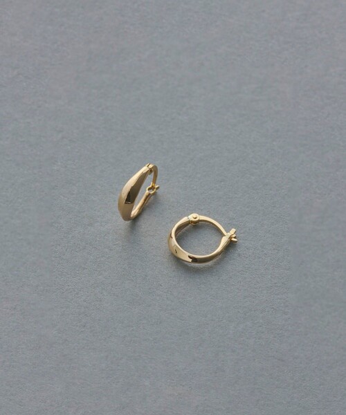 ete（エテ） ピアス K10YG フープ ピアス レディース : ZOZOTOWN Yahoo
