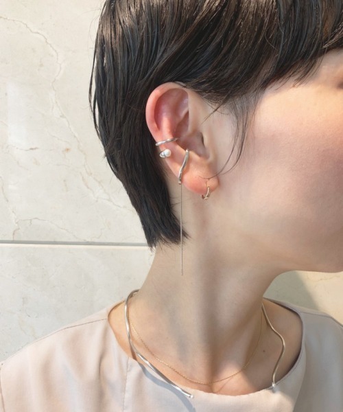 ete（エテ） ピアス K10MPG フープ ピアス レディース : ZOZOTOWN