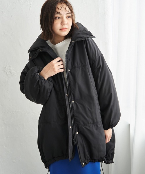 notch. コート アウター スタンドリバーシブルコート レディース