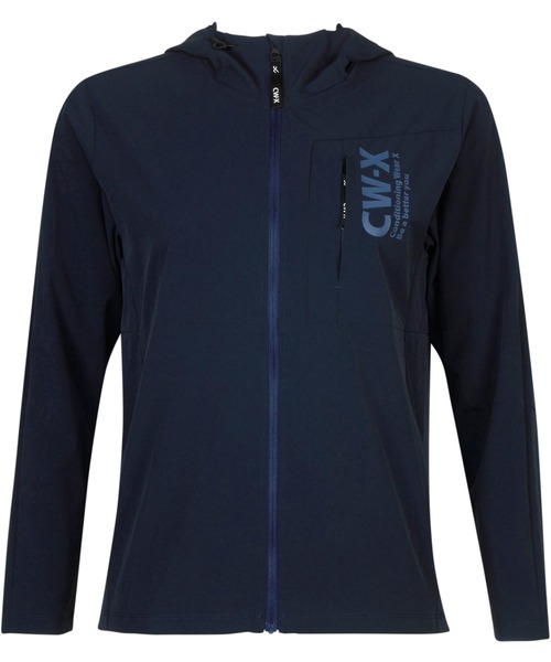 CW-X ブルゾン ジャンバー アウタートップス ジャケット フードつき