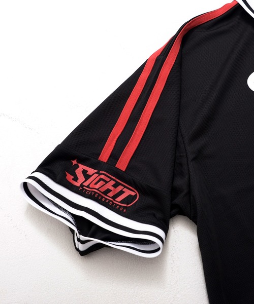 Revo. tシャツ オーバーサイズ サッカー ユニフォームデザイン ポロ襟