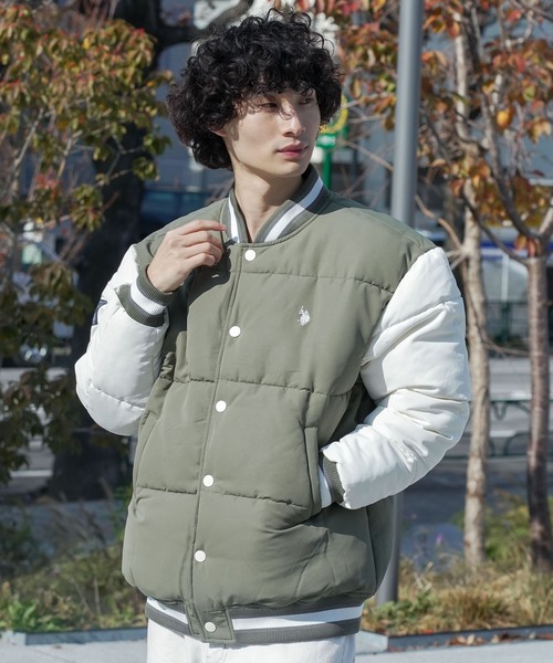 U.S. POLO ASSN.（ユーエスポロアッスン） スタジャン 」パデッド