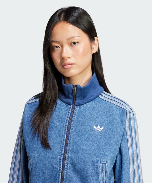 adidas（アディダス） デニムジャケット gジャン アディカラー デニム