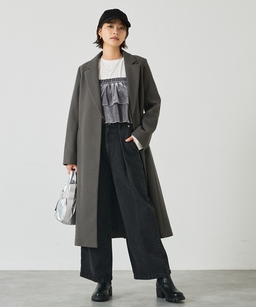 abahouse mavie（アバハウスマヴィ） コート チェスターコート ベルト