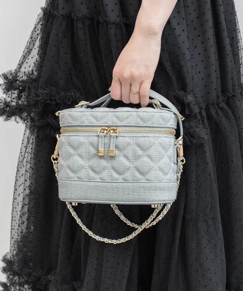 RANDA（ランダ） ショルダーバッグ バッグ キルティング2WAYバニティ