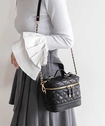 RANDA（ランダ） ショルダーバッグ バッグ キルティング2WAYバニティ