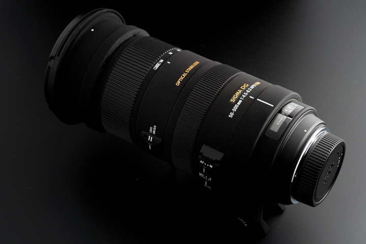 SIGMA APO 50-500mm F4.5-6.3 DG OS HSMレビューその1-外観編-