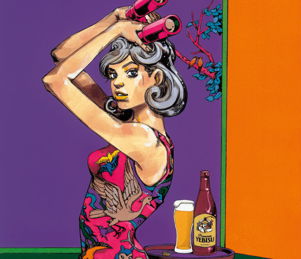 コラボ缶】「ジョジョ」荒木飛呂彦×ヱビス第2弾、描き下ろしデザイン缶