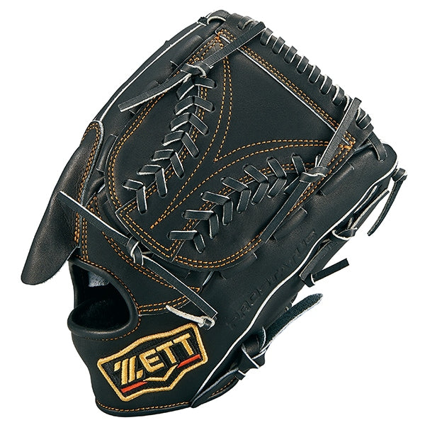 ZETT 軟式 投手 グローブ ZETT 左投げ 軟式外野手用グローブ