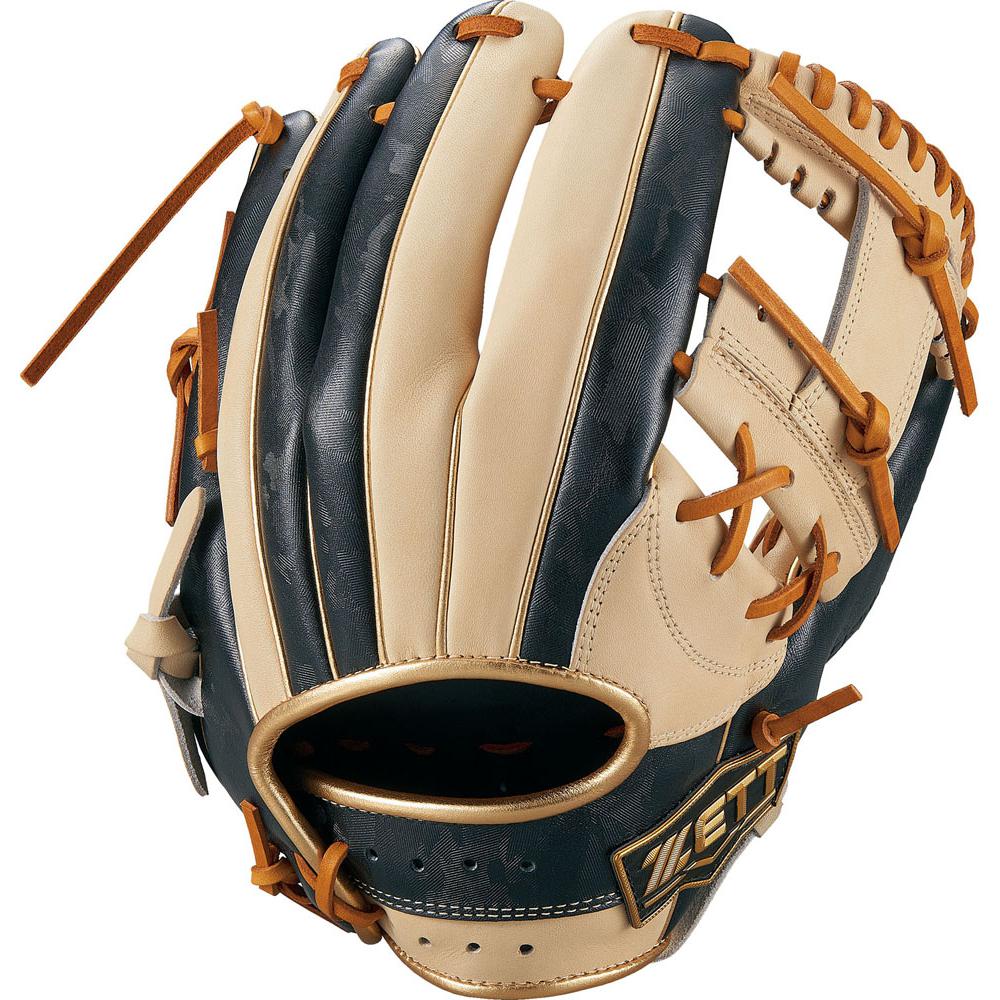 ZETT ゼット ネオステイタス シリコンラベル 投手用 軟式グローブ ZETT