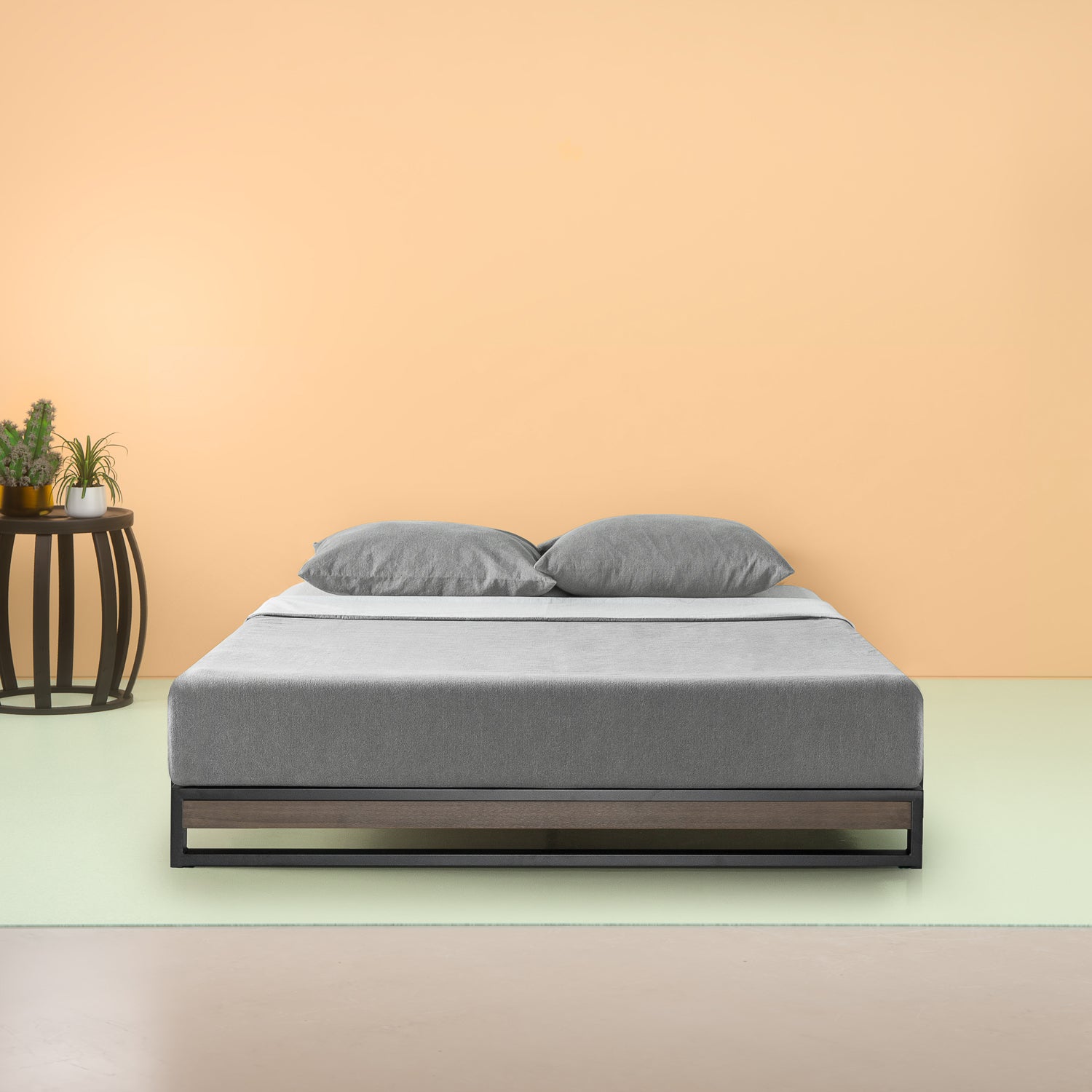 Suzanne パイプ＆ウッドベッドフレーム | 【公式】ZINUS（ジヌス