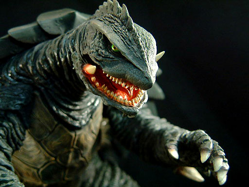 □アトリエG-1 ガメラ3 アクションソフビソフビ 完成品□