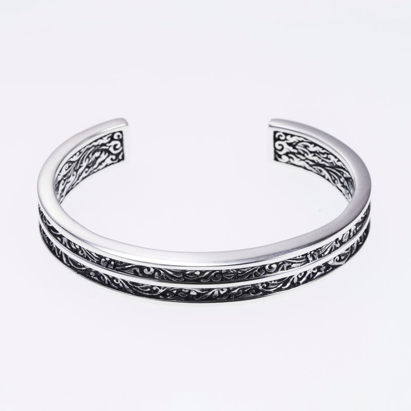 Double Ivy Bangle (L)｜ダブル・アイビー・バングル : L – ZOCALO