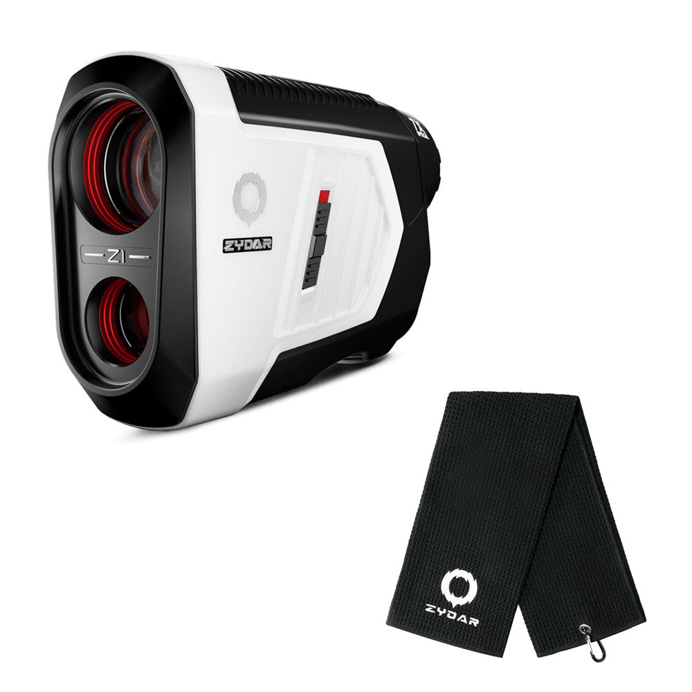 Z1 Golf Laser Rangefinder Black with Golf Towel – zydar
