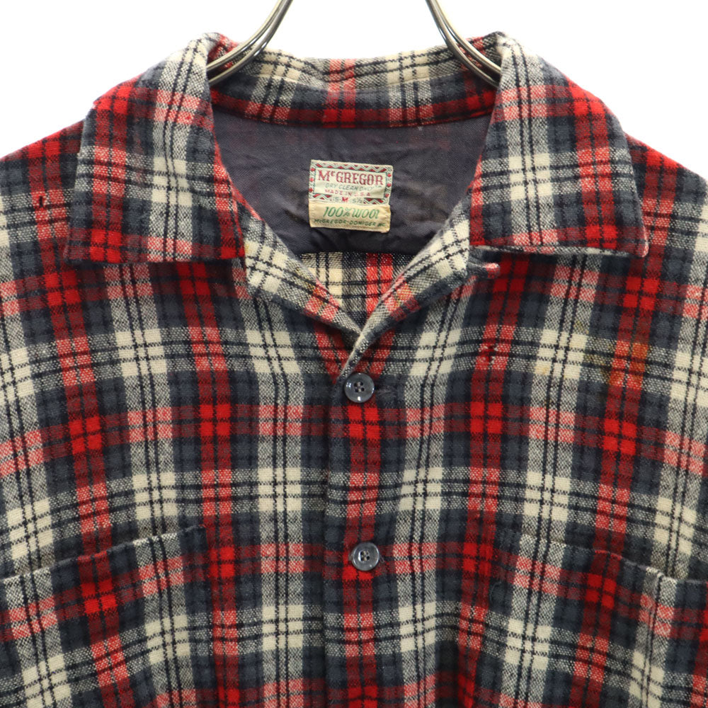 60s vintage mcgregor ダイヤ ロカビリー ネイティブ柄シャツ McGregor