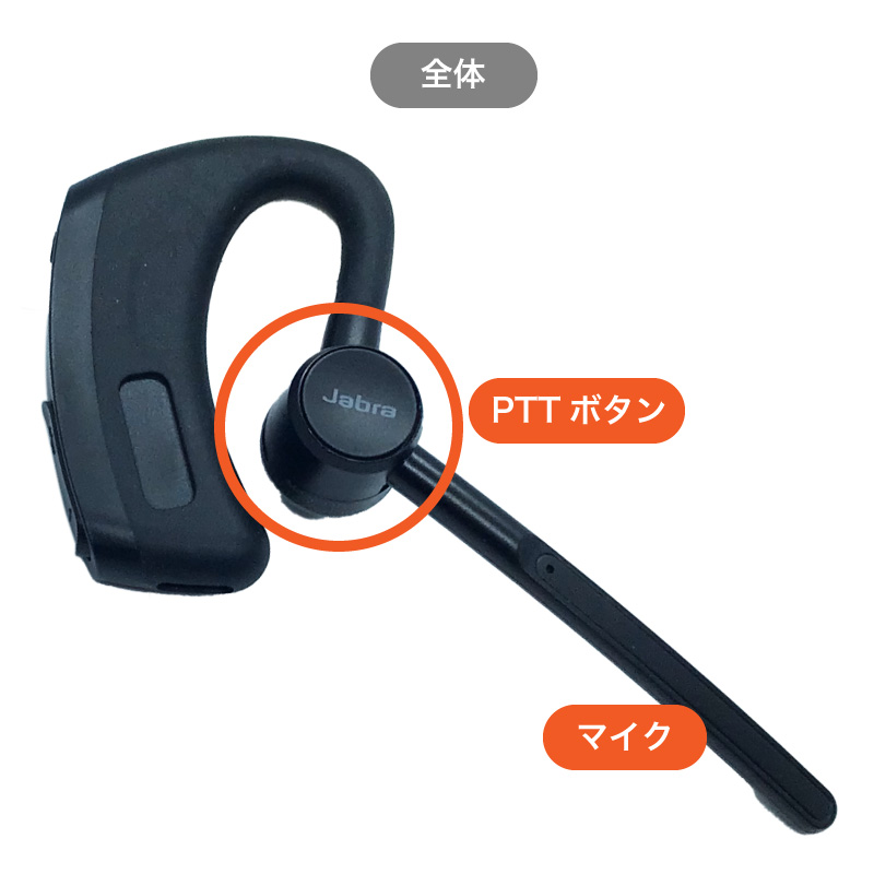 業務用トランシーバー・インカムアプリ ぐるかむ | Jabra Perform 45 (SE)
