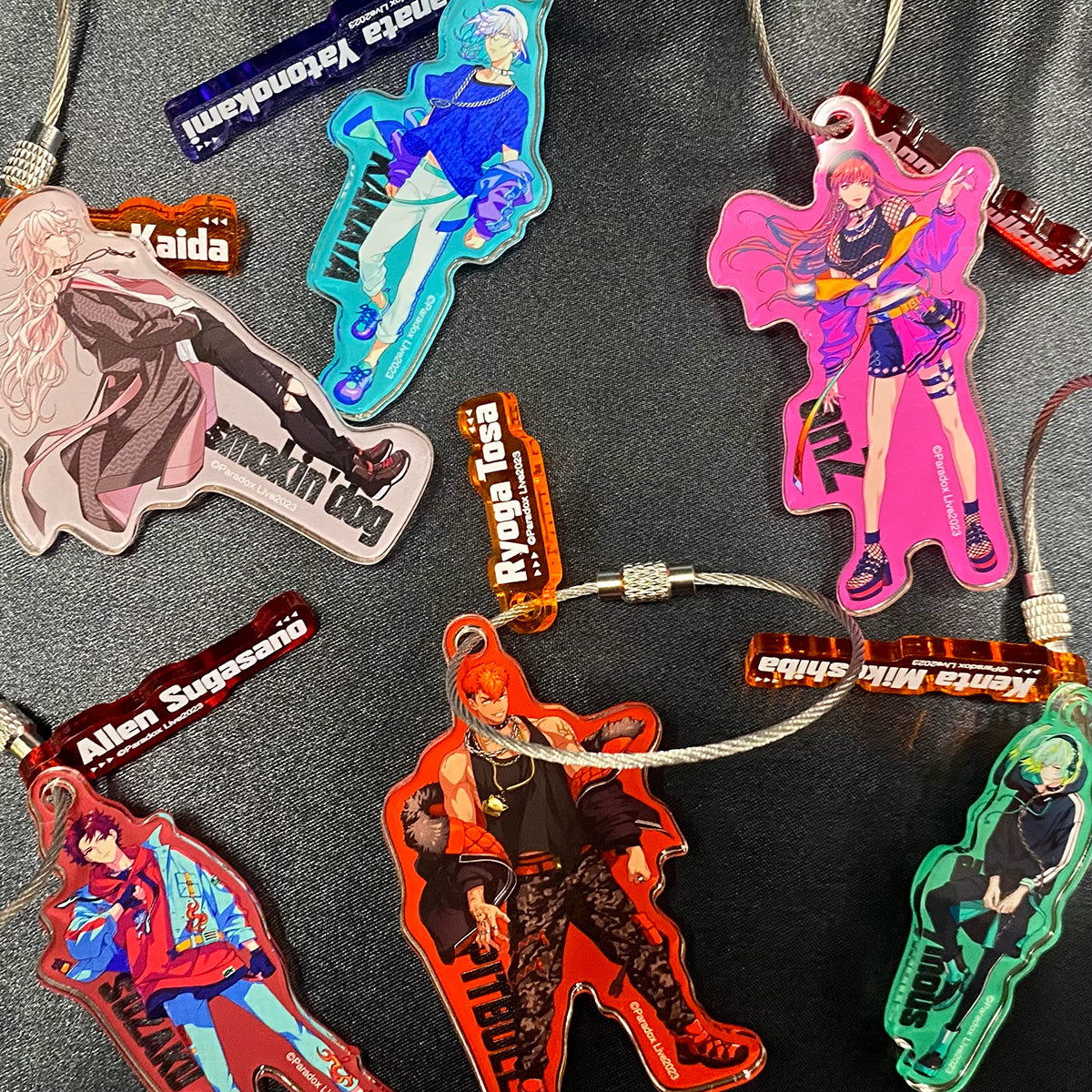 Paradox Live REVOLUTION カラーアクリルキーチェーン – GCRESTORE