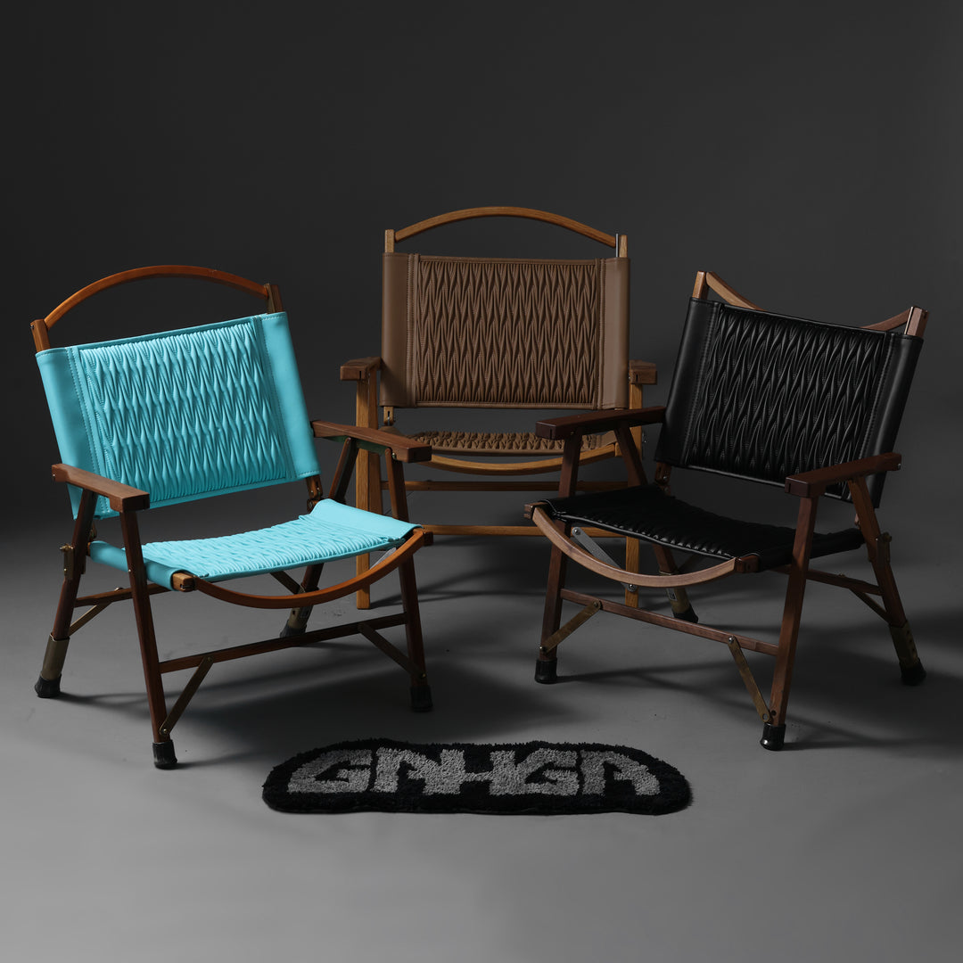 GAHGA GAHTOPIA ガートピア ハイバック 張替シート&肘掛黒刺繍