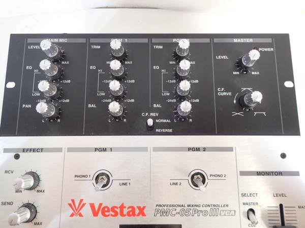 ベスタクス VESTAX PMC-05pro III VCA 希少DJミキサー 【公式通販】