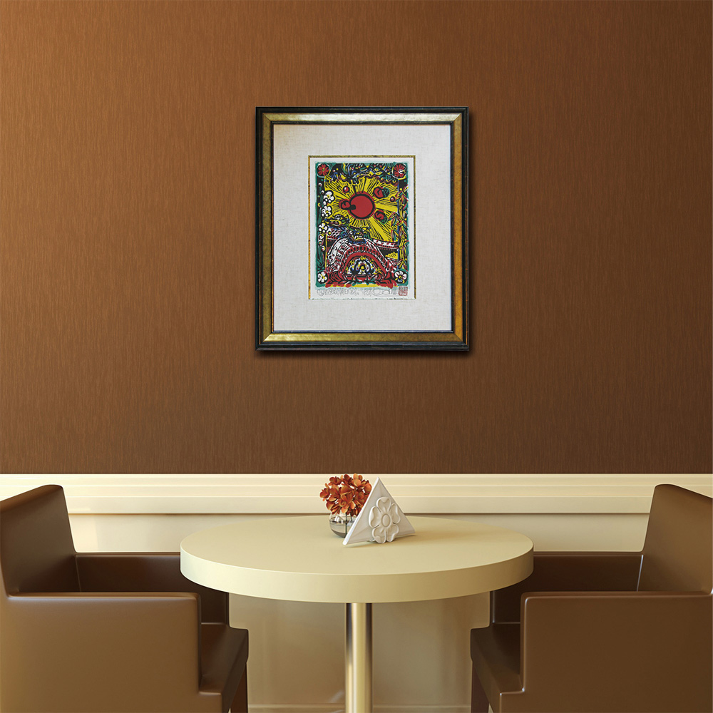 BOKUNEN ART GALLERY公式オンラインストア / 首里城朝日 木版画