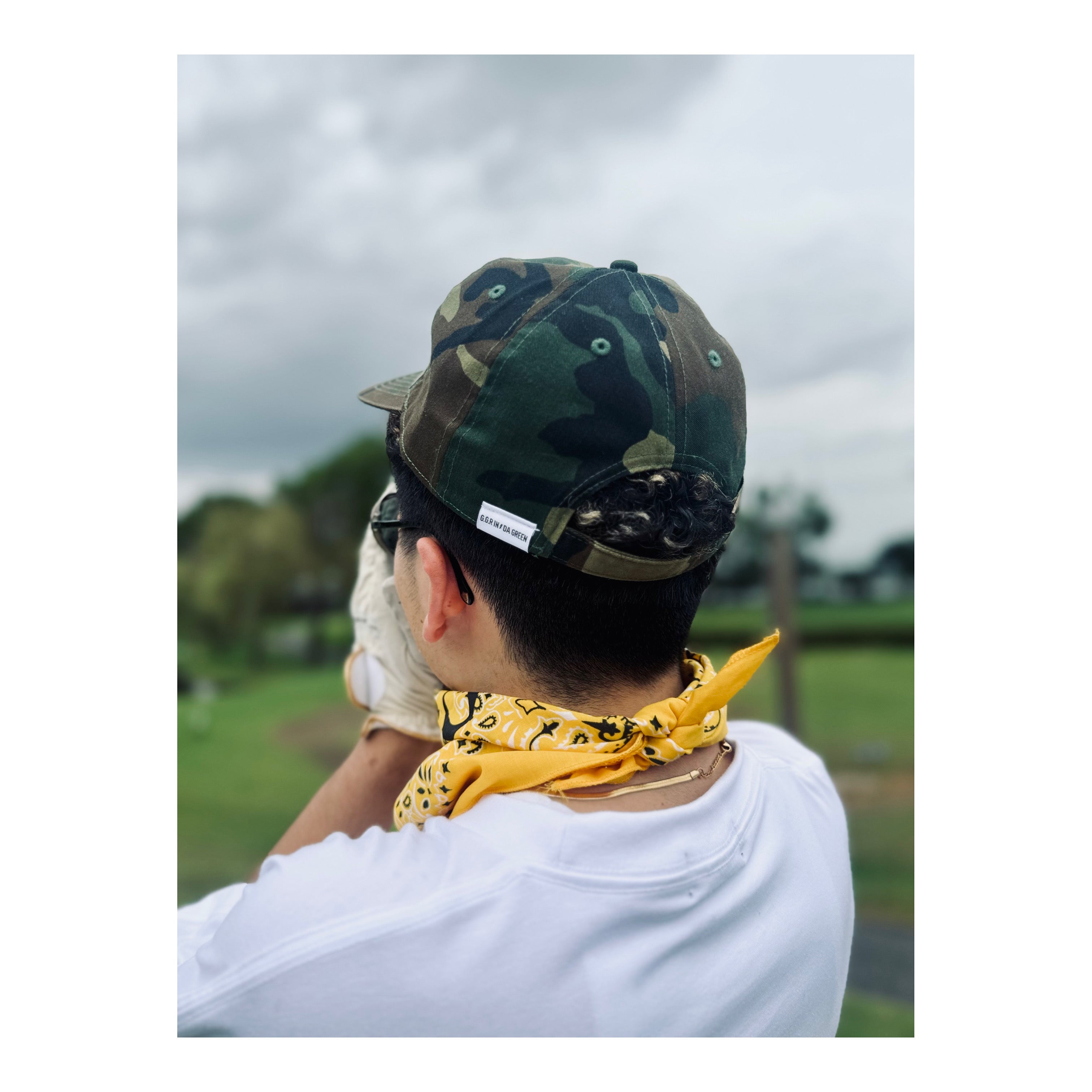 goold golf rockers キャップ 迷彩