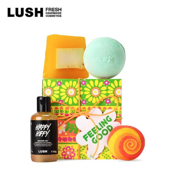 Qoo10] LUSH フィーリング グッド ギフト セット プ
