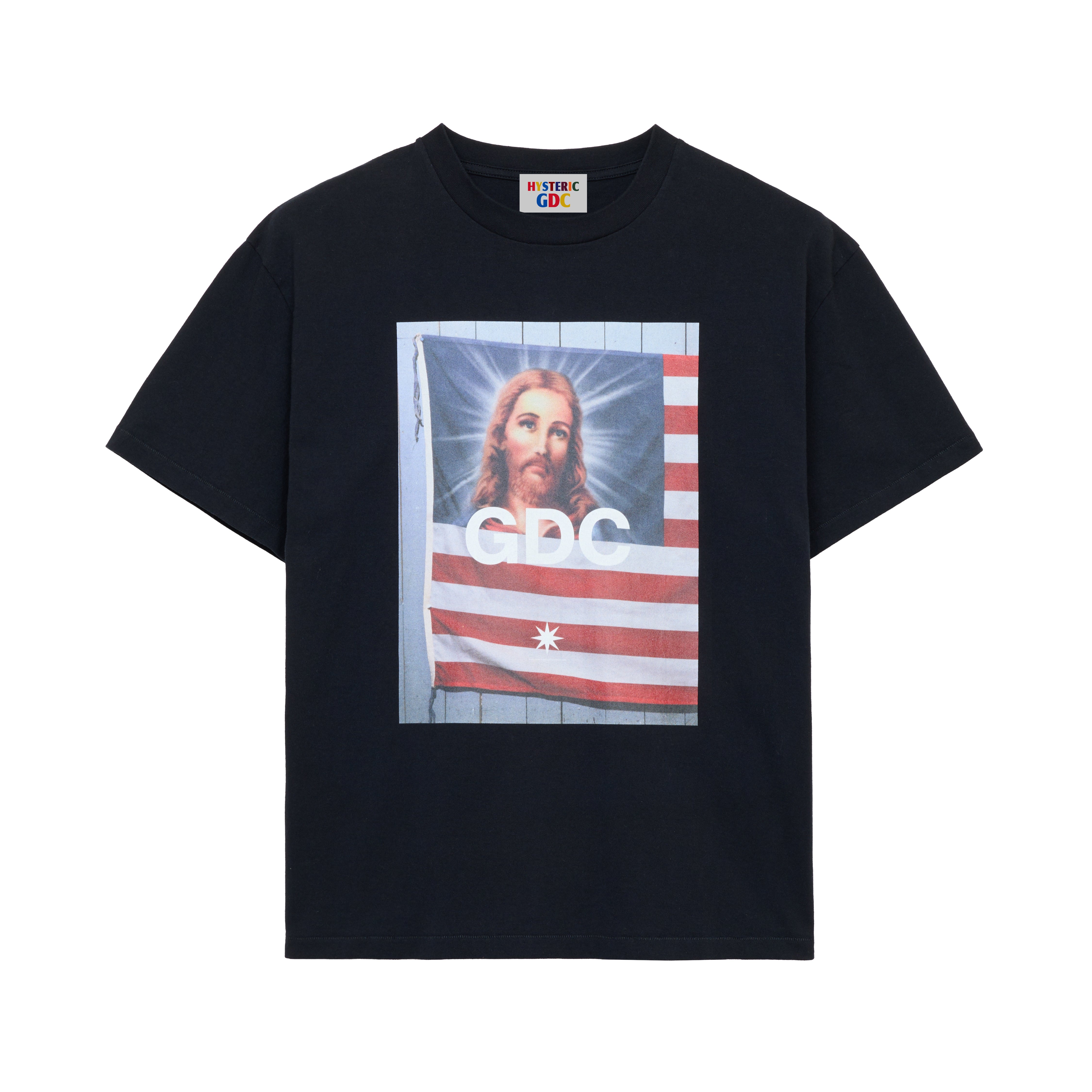 HYSTERIC GLAMOUR X GDC collabo】】FLAG T SHIRT