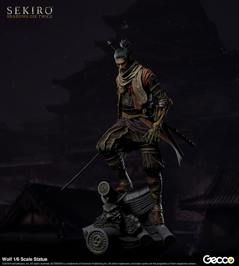 sekiro 隻狼 狼 gecco ゲッコウ ゲッコー スタチュー フィギュア