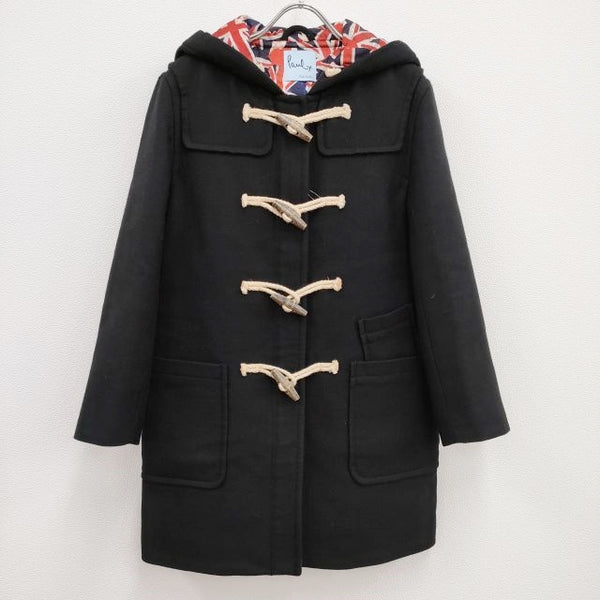 Paul Smith サイズ38 ウール ダッフルコート ブラック レディース