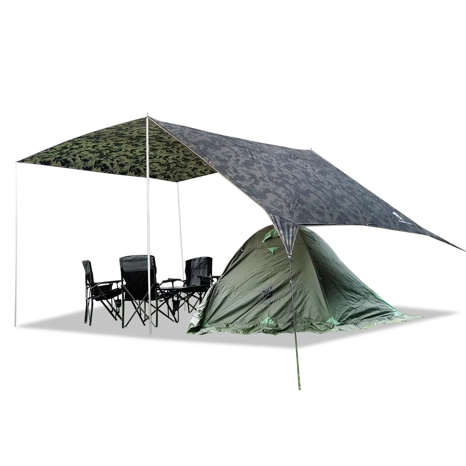 GEERTOP Swallowtail Tarp - 17x10ft Waterproof UV50+ Shelter for