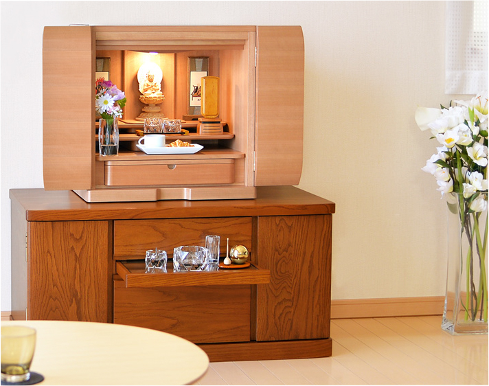 上置きモダン仏壇 ココット 桜 17号 | 仏壇・仏具・位牌の専門店 激安