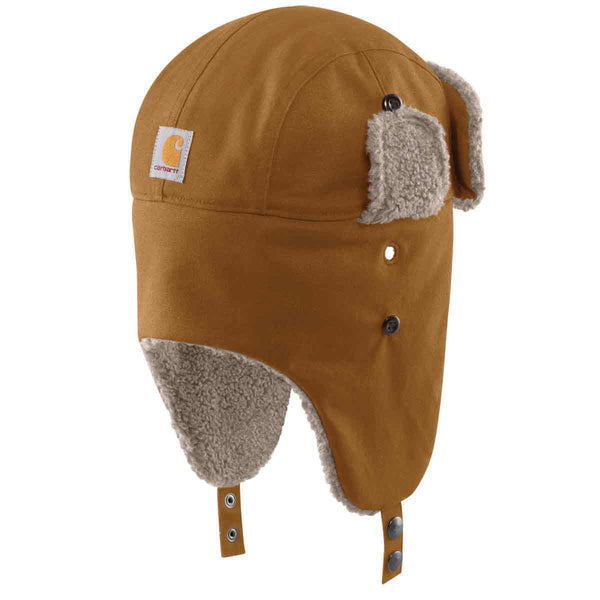 Carhartt-Rain Defender Canvas Trapper Hat – Getz's Inc.