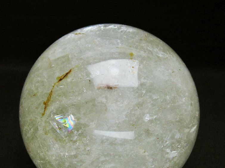 1.1Kgパワーストーン 天然石 シトリン水晶丸玉 90mm [T529-5771]