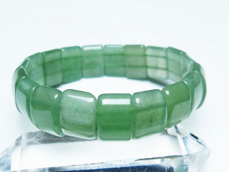 パワーストーン 天然石 インド翡翠バングル[T379-3434]