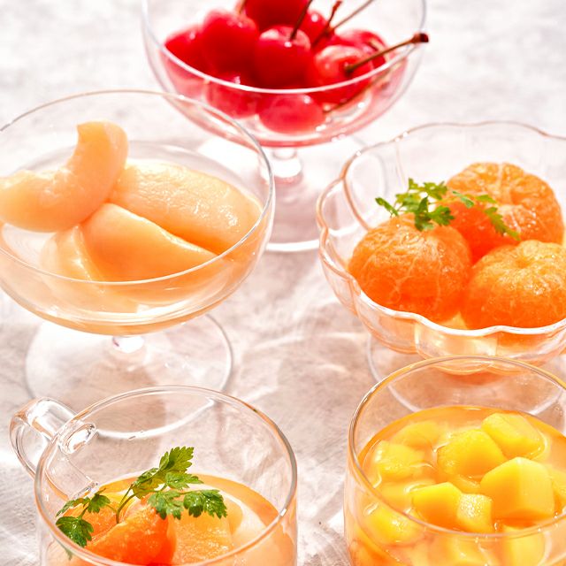 銀座フルーツコンポート5本 | 銀座千疋屋オンラインショップ 1894年