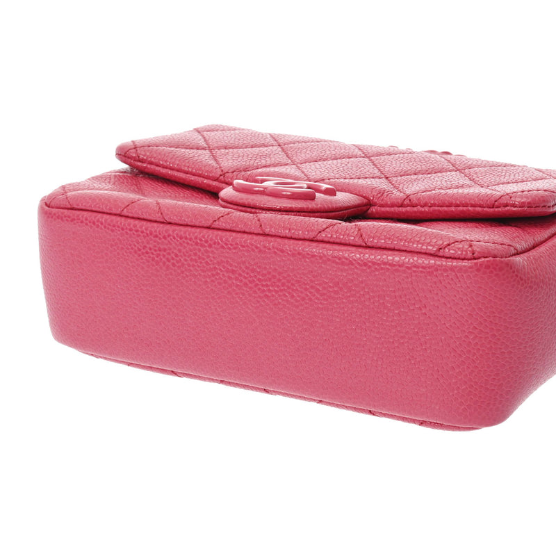 シャネル ミニマトラッセ チェーンショルダー ピンク レディース