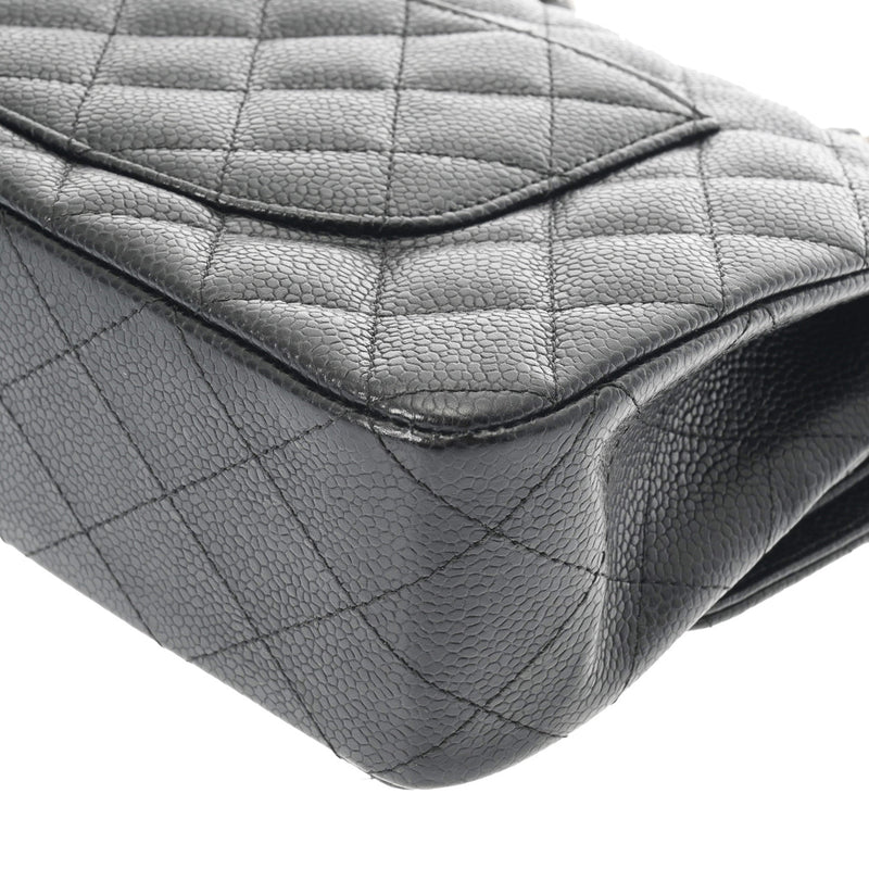 シャネル チェーンショルダー Wフラップ 25cm 内側ブラック 42976