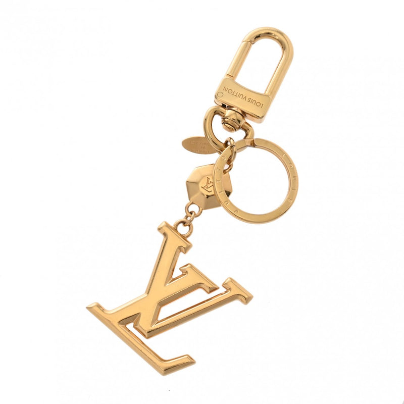 ルイヴィトンポルトクレ LV ファセット キーリング バッグチャーム